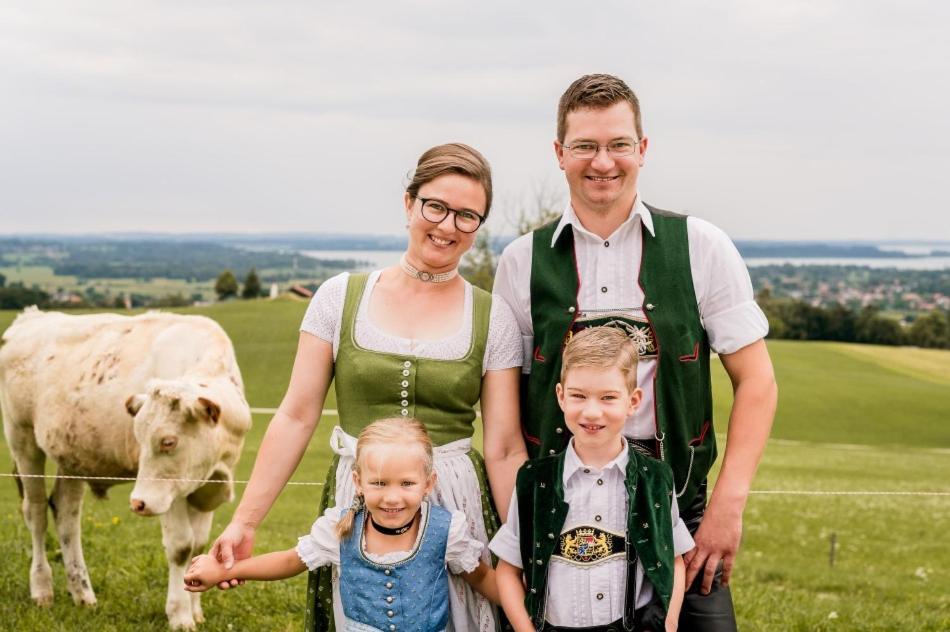 Schleipfnerhof Urlaub Auf Dem Bauernhof Villa Bernau am Chiemsee Dış mekan fotoğraf
