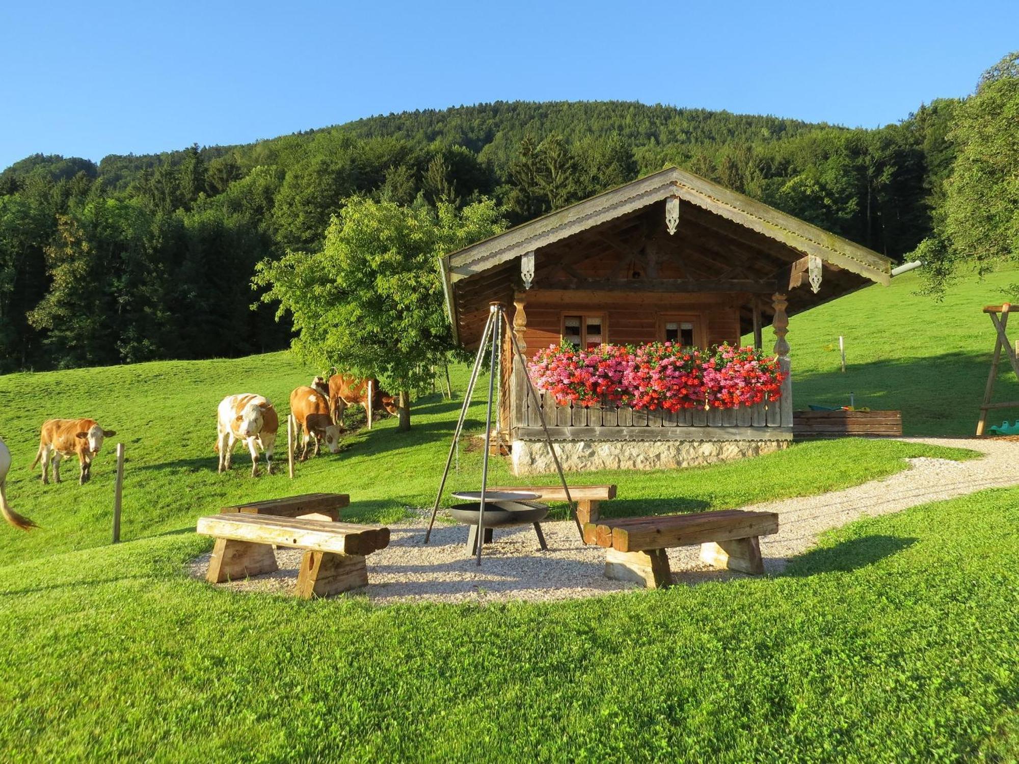 Schleipfnerhof Urlaub Auf Dem Bauernhof Villa Bernau am Chiemsee Dış mekan fotoğraf